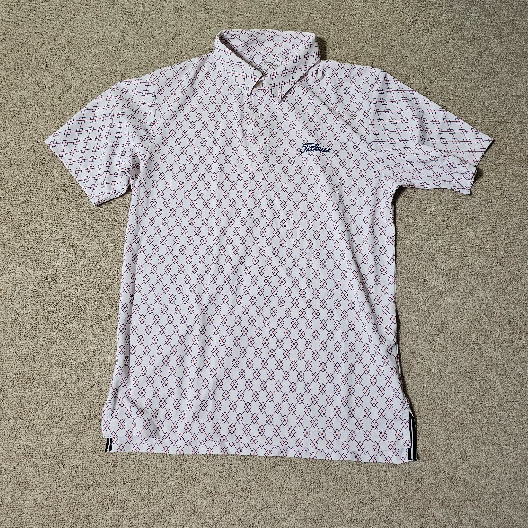 Titleist(タイトリスト)のTitleistゴルフウェア　半袖ポロシャツ（古着） スポーツ/アウトドアのゴルフ(ウエア)の商品写真