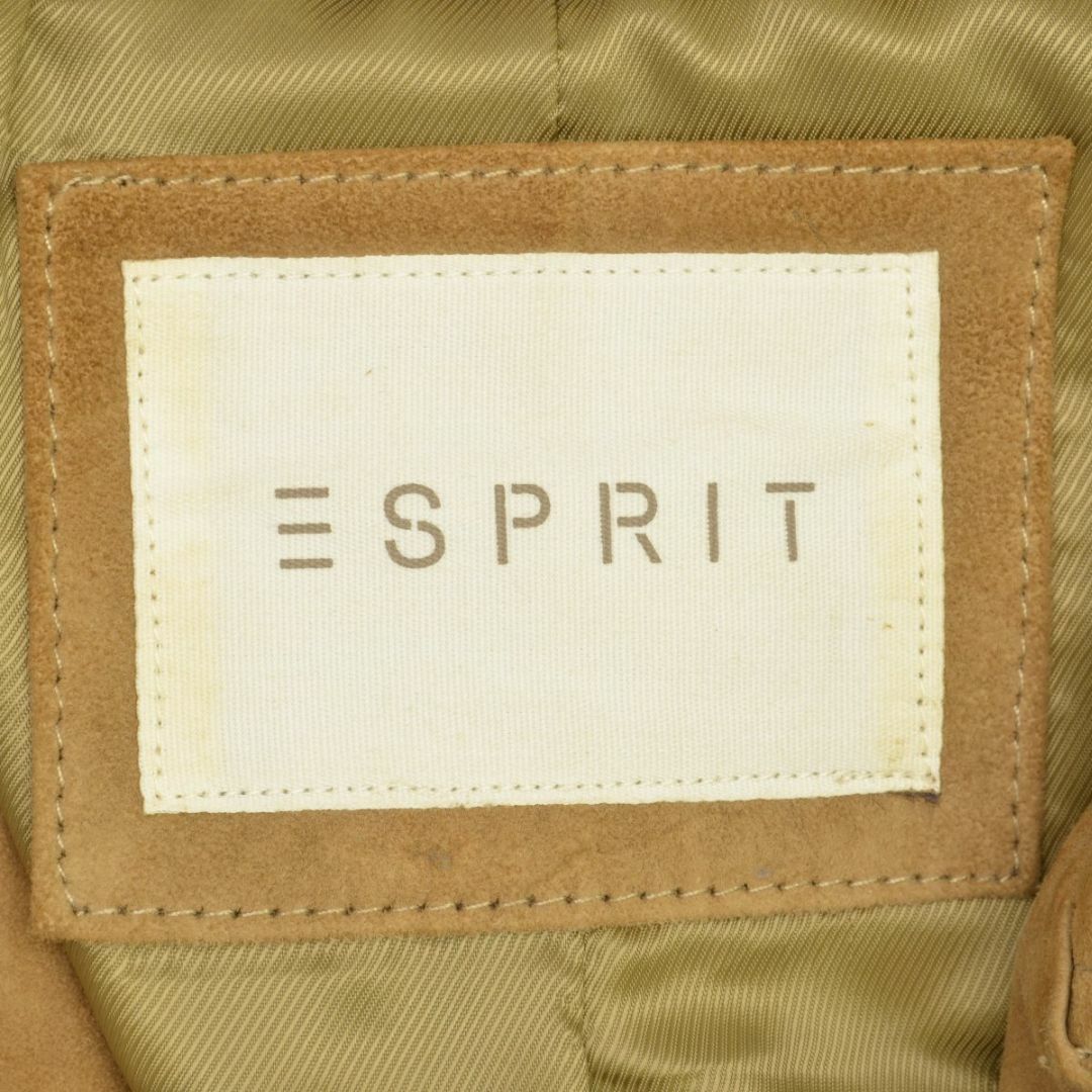 Esprit(エスプリ)の【ESPRIT】ゴートスエードダブルライダースジャケット レディースのジャケット/アウター(ライダースジャケット)の商品写真