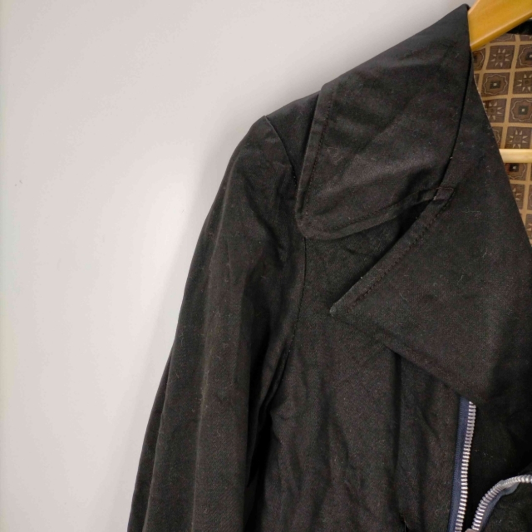 USED古着(ユーズドフルギ) ECLAIR ジップ ライダースジャケット メンズのジャケット/アウター(ライダースジャケット)の商品写真