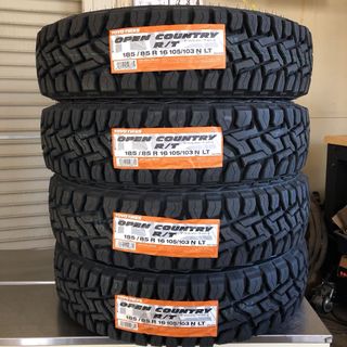 トーヨータイヤ(トーヨータイヤ)のatt様専用 オープンカントリーRT 185/85R16 ホワイトレター(タイヤ)