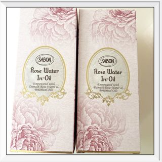 サボン(SABON)のSABON   サボン　ローズウォーターインオイル　　2個(化粧水/ローション)