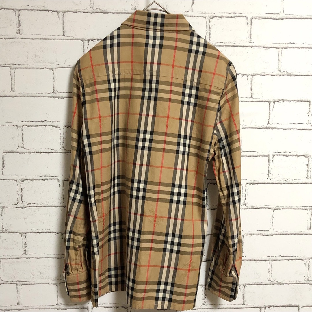 BURBERRY(バーバリー)の【希少】Burberry バーバリー ノバチェックシャツ ヴィンテージ  90s レディースのトップス(シャツ/ブラウス(長袖/七分))の商品写真