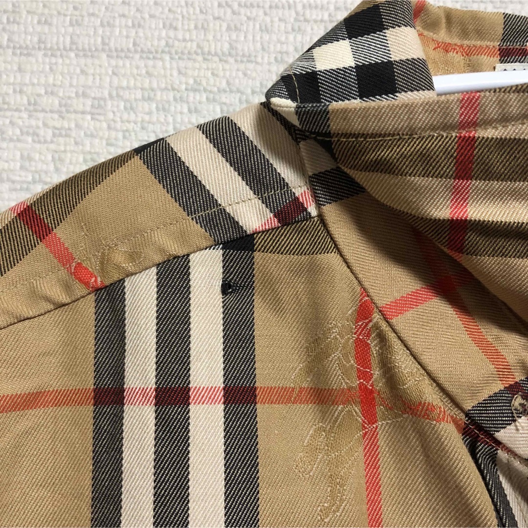 BURBERRY(バーバリー)の【希少】Burberry バーバリー ノバチェックシャツ ヴィンテージ  90s レディースのトップス(シャツ/ブラウス(長袖/七分))の商品写真