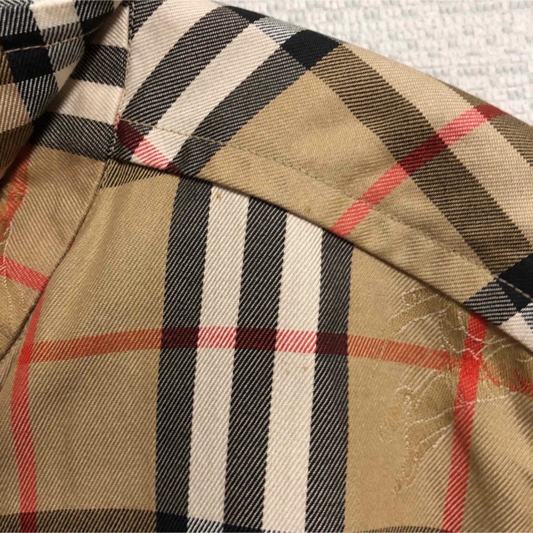 BURBERRY(バーバリー)の【希少】Burberry バーバリー ノバチェックシャツ ヴィンテージ  90s レディースのトップス(シャツ/ブラウス(長袖/七分))の商品写真