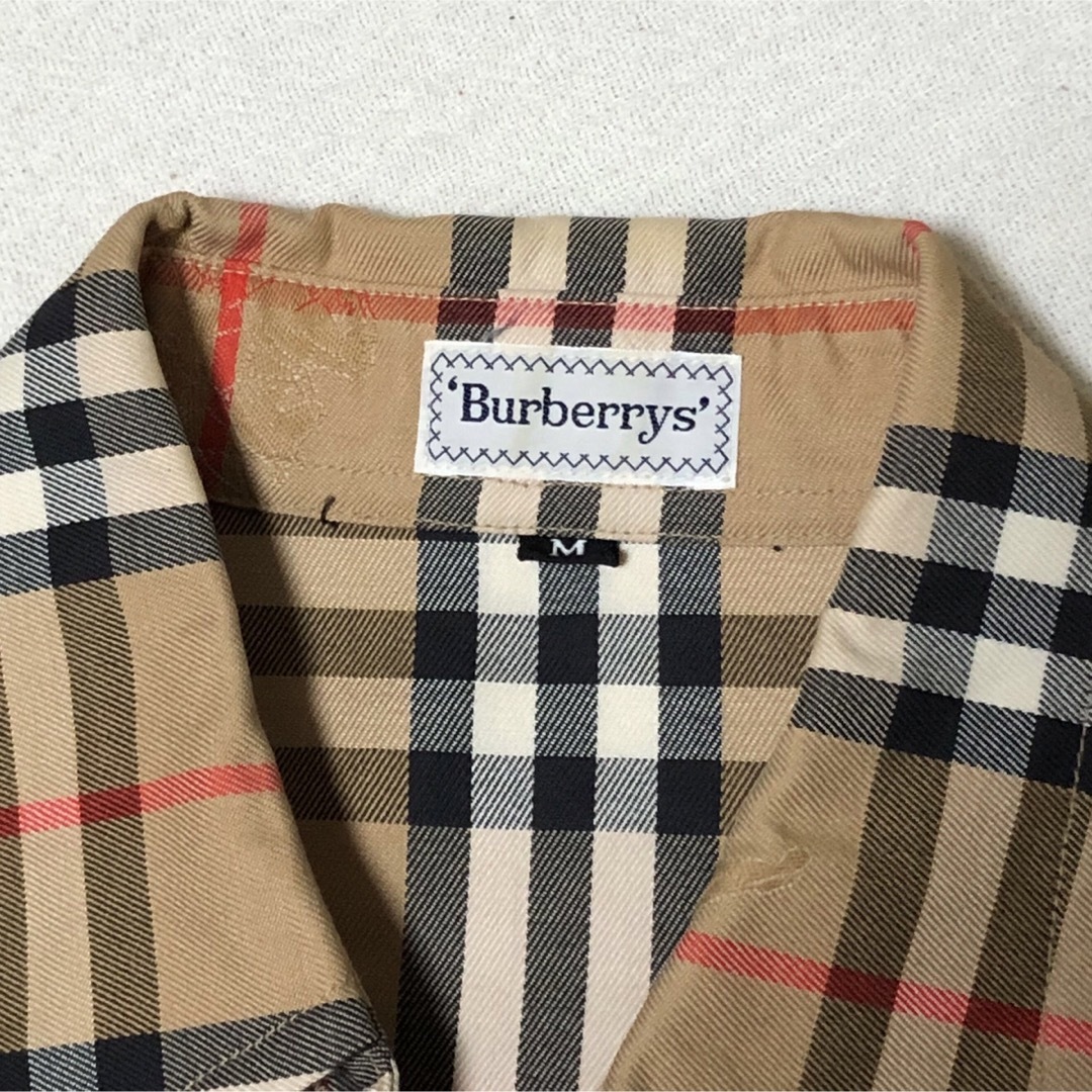 BURBERRY(バーバリー)の【希少】Burberry バーバリー ノバチェックシャツ ヴィンテージ  90s レディースのトップス(シャツ/ブラウス(長袖/七分))の商品写真