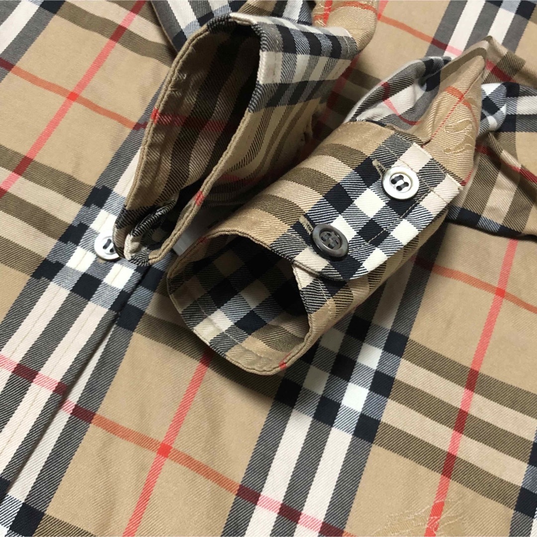 BURBERRY(バーバリー)の【希少】Burberry バーバリー ノバチェックシャツ ヴィンテージ  90s レディースのトップス(シャツ/ブラウス(長袖/七分))の商品写真