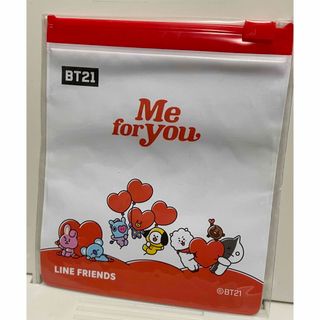 ビーティーイシビル(BT21)のBT21 オリジナルジッパーバッグ(アイドルグッズ)