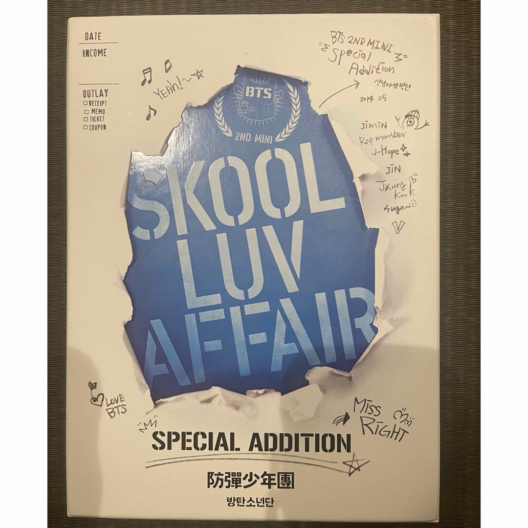 防弾少年団(BTS)(ボウダンショウネンダン)のBTS 防弾少年団 SKOOL LUV AFFAIR アルバム エンタメ/ホビーのCD(K-POP/アジア)の商品写真