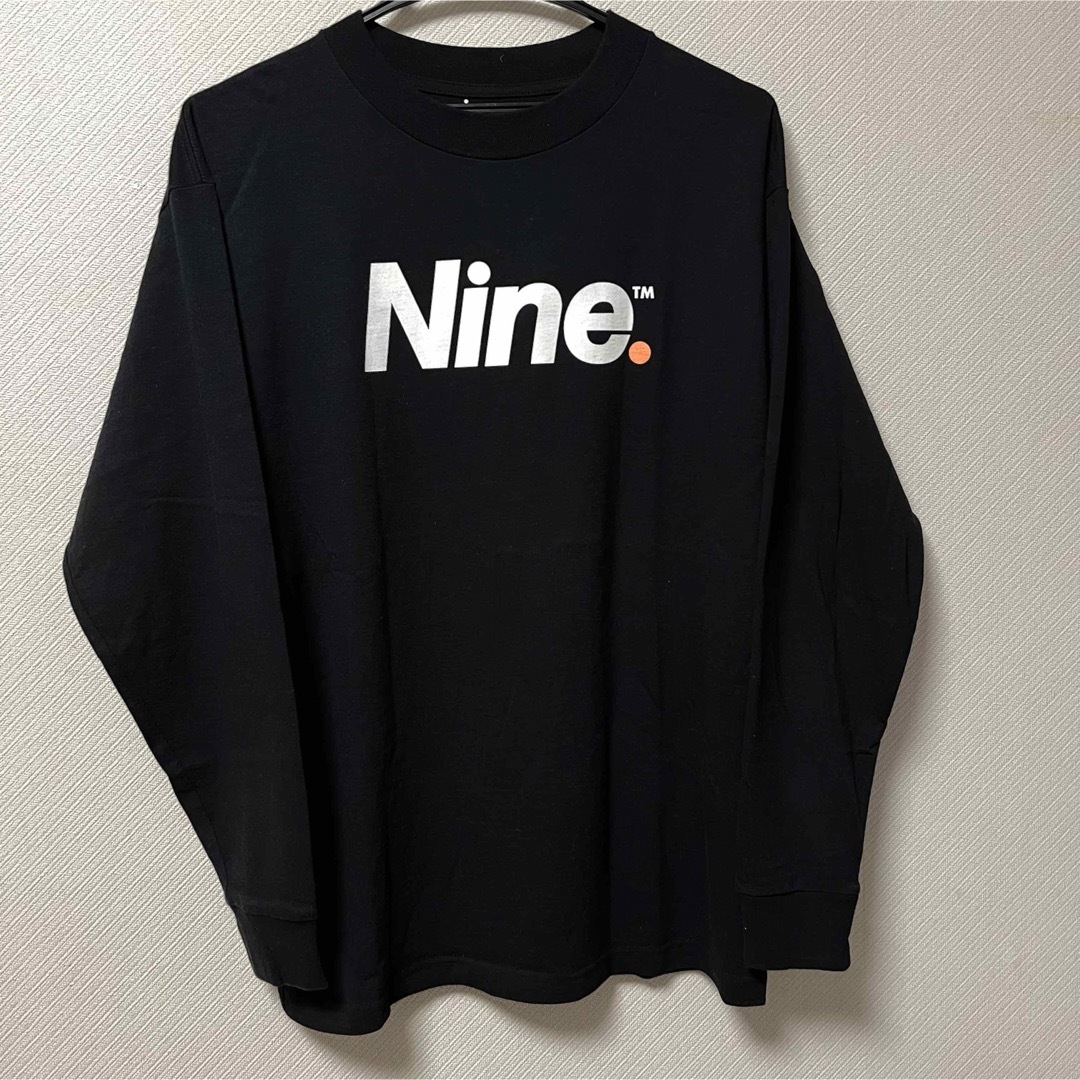 NINE(ナイン)のNine. l/s Tshirt Black メンズのトップス(Tシャツ/カットソー(七分/長袖))の商品写真