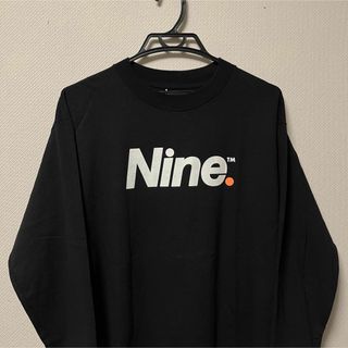 NINE - Nine. l/s Tshirt Black