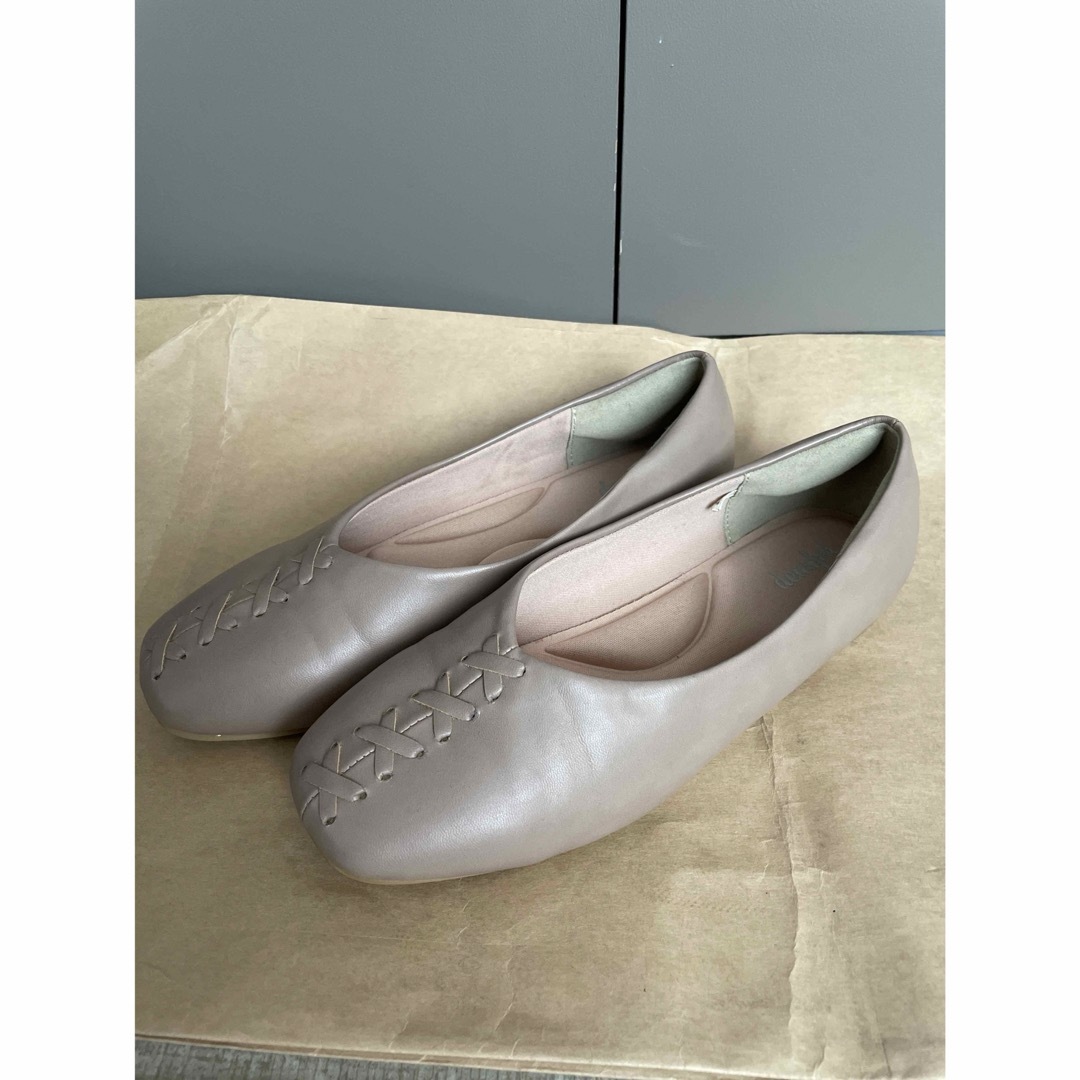 しまむら(シマムラ)の新品　クッションインソール　レースアップ　パンプス レディースの靴/シューズ(ハイヒール/パンプス)の商品写真