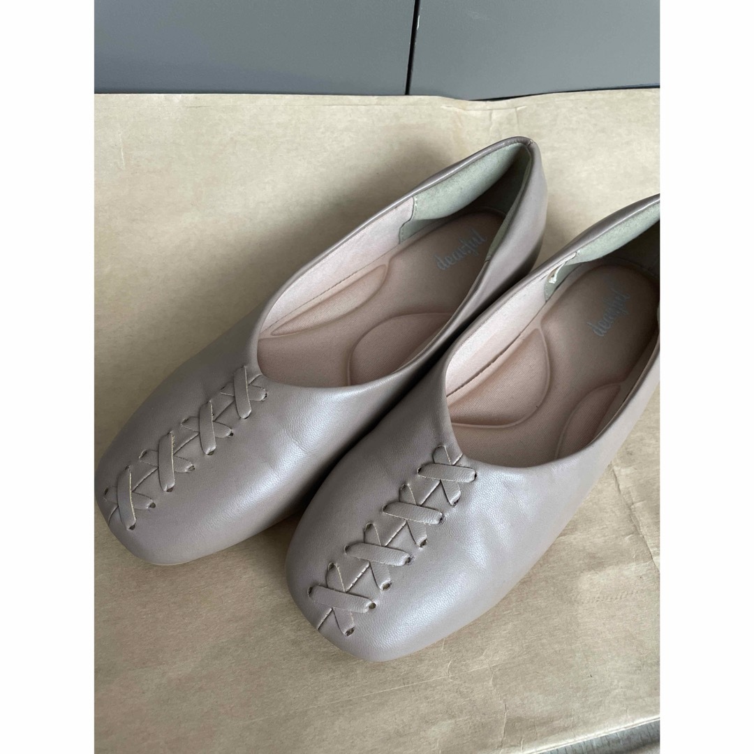 しまむら(シマムラ)の新品　クッションインソール　レースアップ　パンプス レディースの靴/シューズ(ハイヒール/パンプス)の商品写真