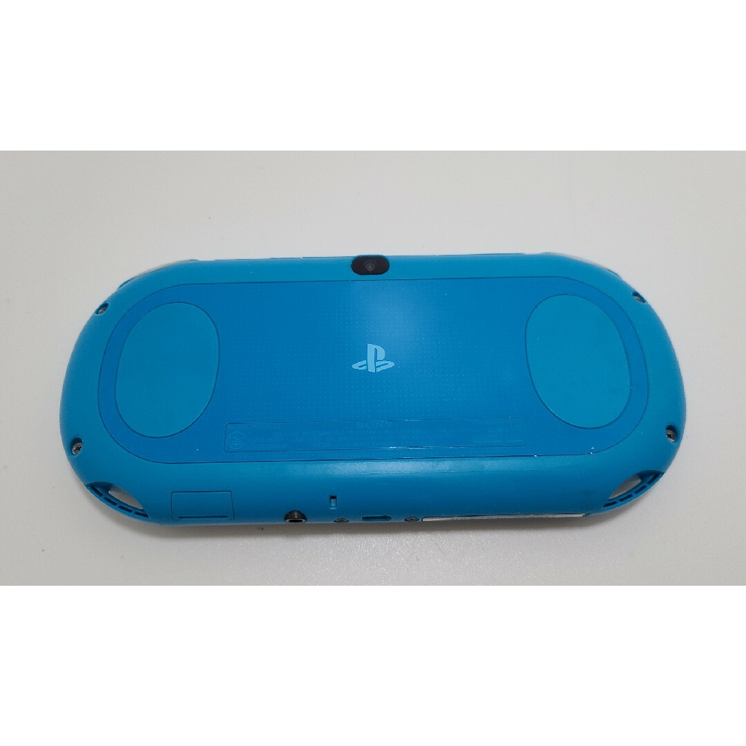 PlayStation Vita(プレイステーションヴィータ)のPlaystation Vita PCH2000 アクアブルー エンタメ/ホビーのゲームソフト/ゲーム機本体(携帯用ゲーム機本体)の商品写真