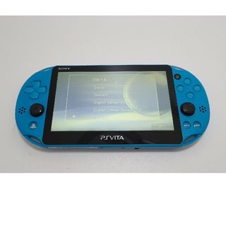 プレイステーションヴィータ(PlayStation Vita)のPlaystation Vita PCH2000 アクアブルー(携帯用ゲーム機本体)