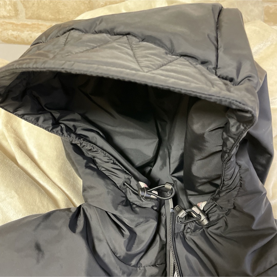 MONCLER(モンクレール)のMONCLERﾓﾝｸﾚｰﾙｸﾞﾙﾉｰﾌﾞﾙフードダウンジャケット サイズM 黒 メンズのジャケット/アウター(ダウンジャケット)の商品写真