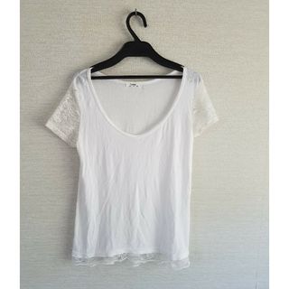 ベルシュカ(Bershka)のベルシュカ半袖Tシャツ☆レースカットソー☆大人気☆送料込み☆送料無料☆(Tシャツ(半袖/袖なし))