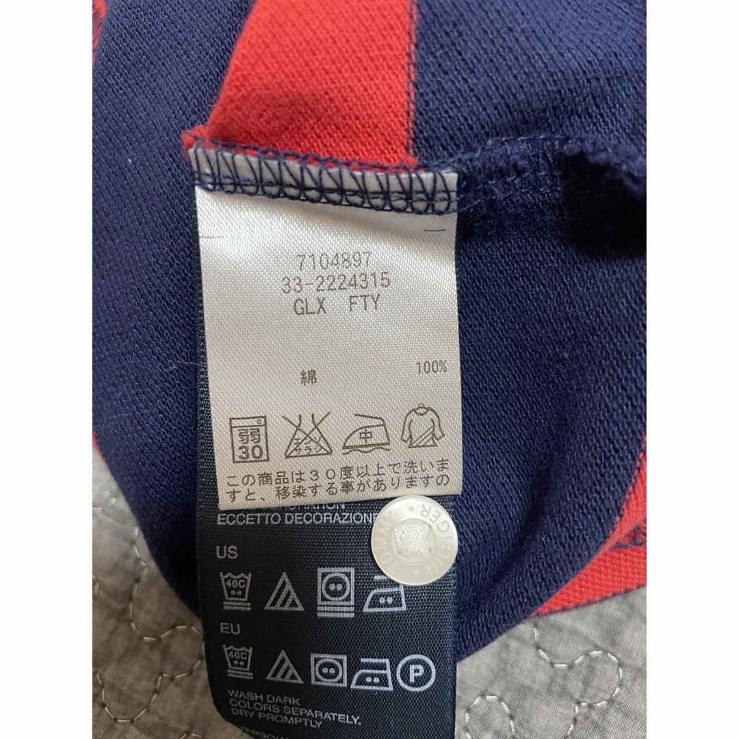 TOMMY HILFIGER(トミーヒルフィガー)の【値下げ】トミーヒルフィガー　ポロシャツ キッズ/ベビー/マタニティのキッズ服男の子用(90cm~)(Tシャツ/カットソー)の商品写真