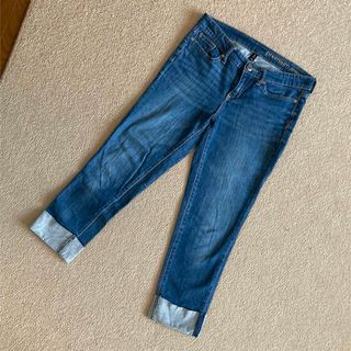 ギャップ(GAP)のGapデニムパンツ　premium straightcrop(デニム/ジーンズ)