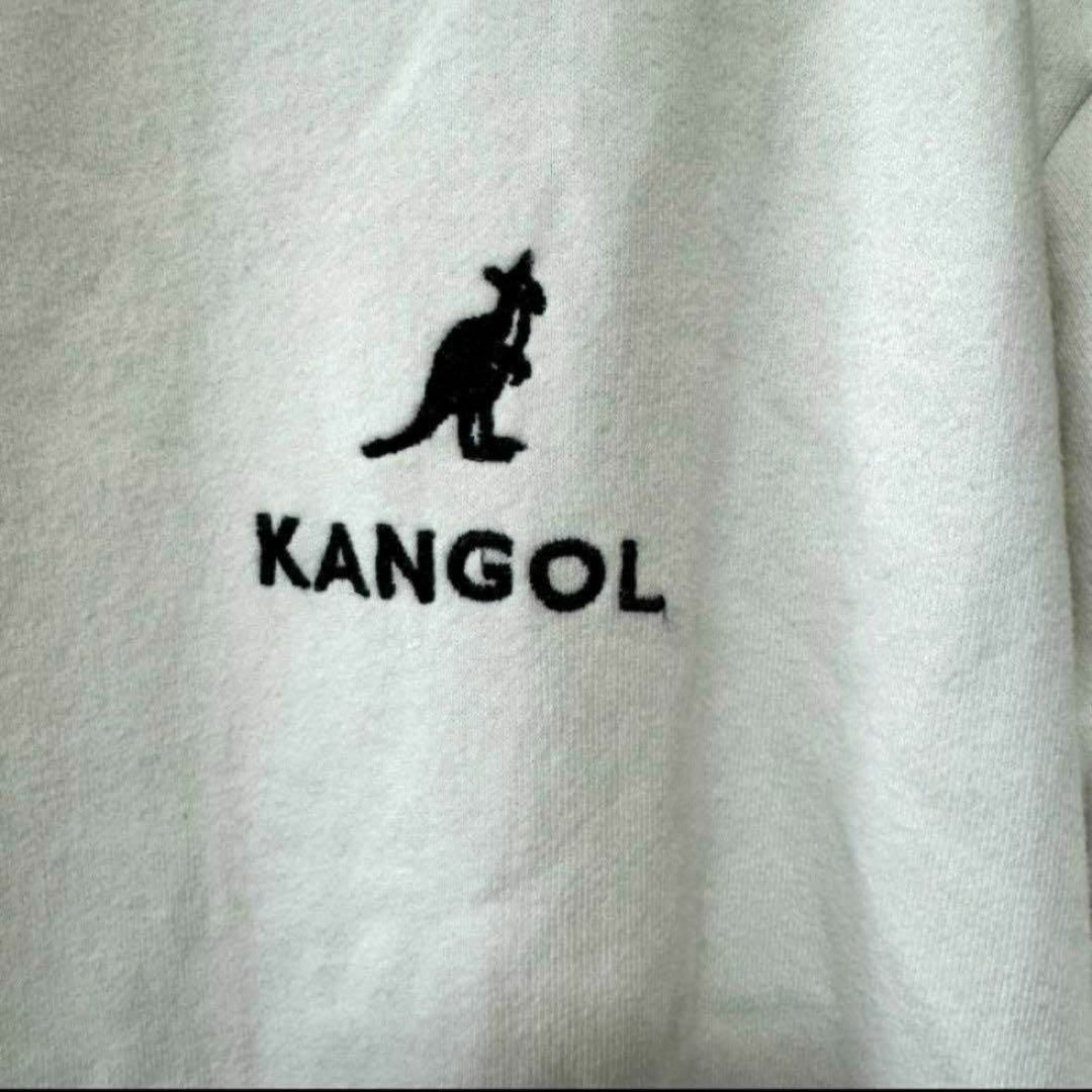 KANGOL(カンゴール)の【希少】カンゴール 長袖トレーナー スウェット ワンポイント刺繍 ロゴ 男女兼用 メンズのトップス(スウェット)の商品写真