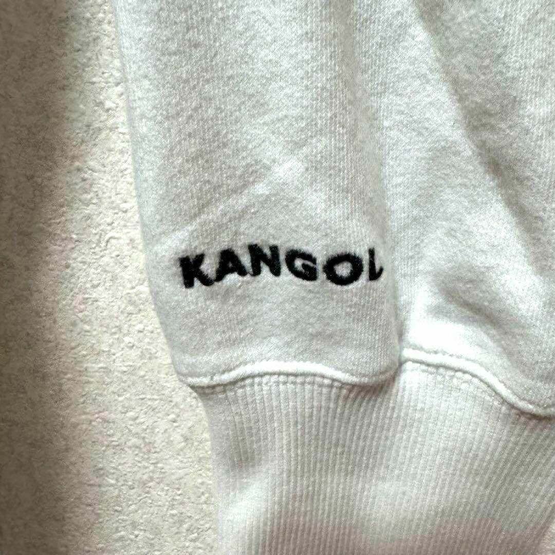 KANGOL(カンゴール)の【希少】カンゴール 長袖トレーナー スウェット ワンポイント刺繍 ロゴ 男女兼用 メンズのトップス(スウェット)の商品写真