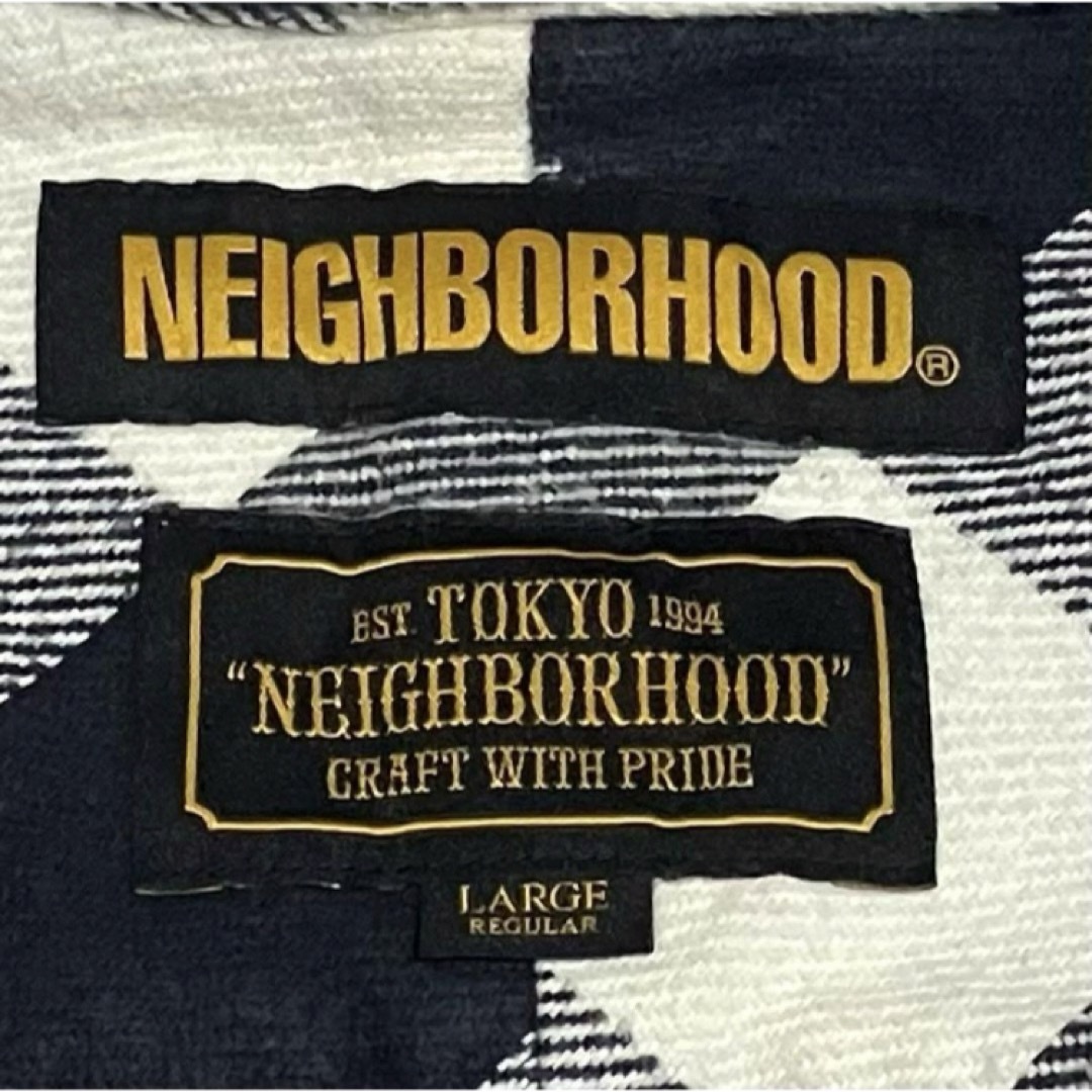 NEIGHBORHOOD(ネイバーフッド)のNEIGHBORHOOD　ネイバーフッド　ネルシャツ　バッファローチェック柄 メンズのトップス(シャツ)の商品写真