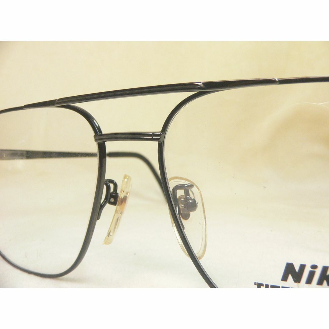Nikon(ニコン)のNikon TITEX ヴィンテージ 眼鏡 フレーム ビッグサイズ スクエア  メンズのファッション小物(サングラス/メガネ)の商品写真