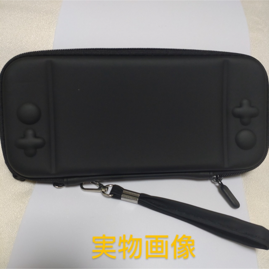 任天堂Switch  黒　カバー　落下防止　プレゼント エンタメ/ホビーのゲームソフト/ゲーム機本体(その他)の商品写真