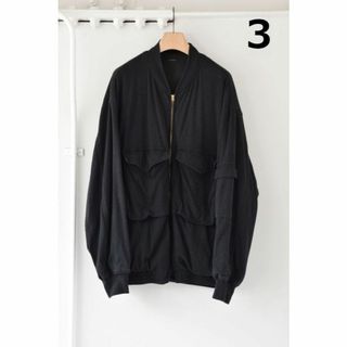 コモリ(COMOLI)の COMOLI 24SS コットンジャージ G8ジャケット 3(ブルゾン)