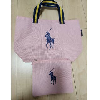 POLO RALPH LAUREN　横型　トートバッグ　美品