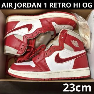 ジョーダン(Jordan Brand（NIKE）)のNIKE  AIR JORDAN 1 RETRO HI OG  23cm  新品(スニーカー)