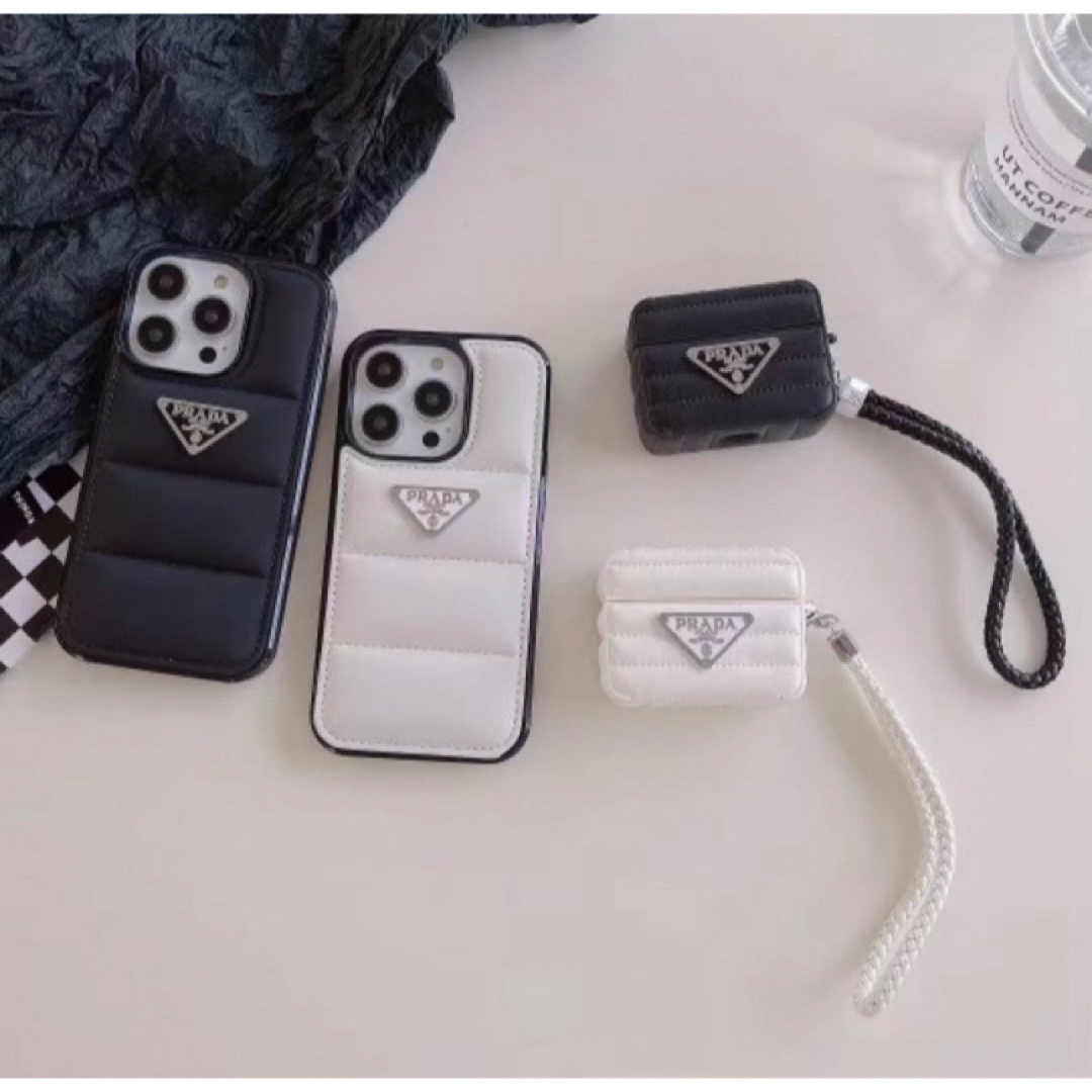 PRADA(プラダ)のプラダiPhoneケース15♡高品質 黒♡PRADA iPhone 15ケース♡ スマホ/家電/カメラのスマホアクセサリー(iPhoneケース)の商品写真