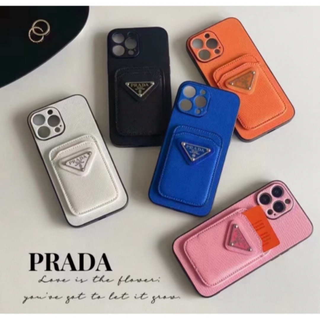 PRADA(プラダ)のプラダiPhoneケース15♡高品質 黒♡PRADA iPhone 15ケース♡ スマホ/家電/カメラのスマホアクセサリー(iPhoneケース)の商品写真