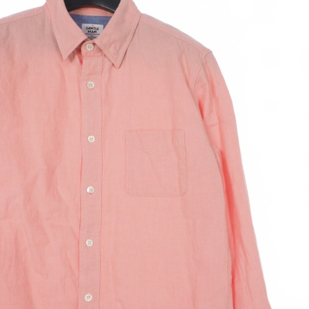 ミスタージェントルマン ボタンダウン オックスフォードシャツ 長袖 S ピンク メンズのトップス(シャツ)の商品写真