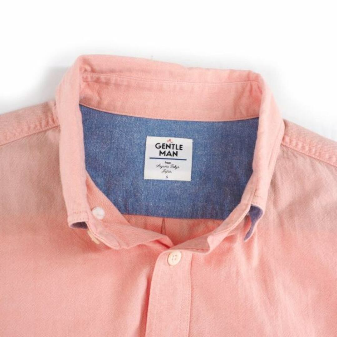 ミスタージェントルマン ボタンダウン オックスフォードシャツ 長袖 S ピンク メンズのトップス(シャツ)の商品写真