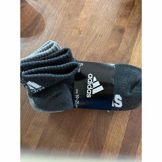 アディダス(adidas)のアディダス adidas 靴下 ショートソックス　新品5足セット 19〜21cm(靴下/タイツ)