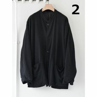 COMOLI 24SS コットンジャージ スタンドカラージャケット 2