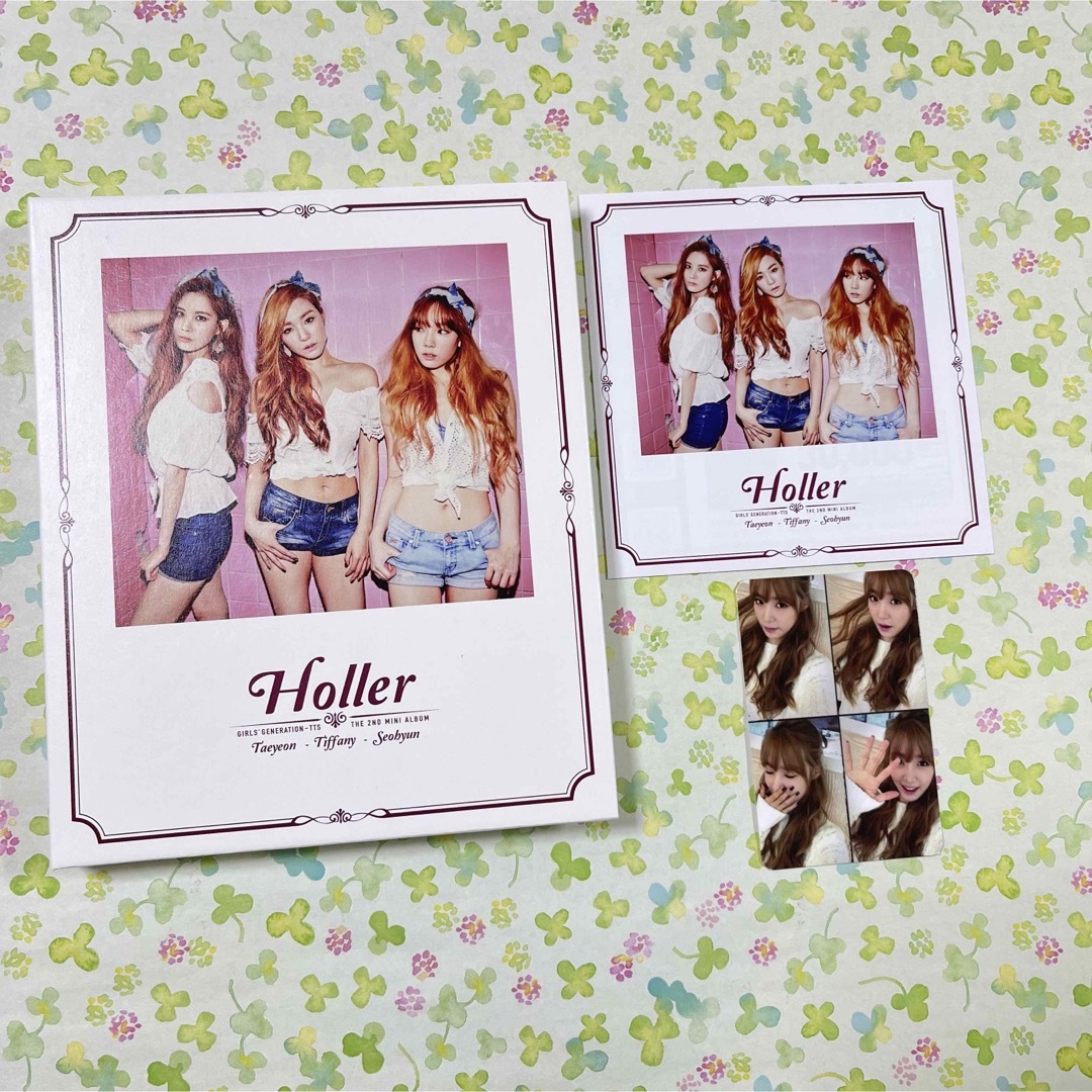 少女時代(ショウジョジダイ)の少女時代　SNSD TTS Holler ティファニー　CD トレカ　カード エンタメ/ホビーのCD(K-POP/アジア)の商品写真