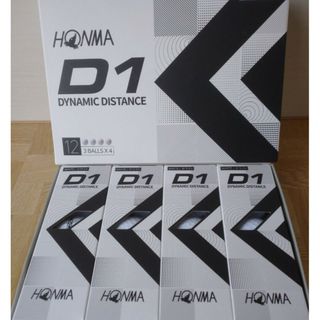 HONMA　D1ゴルフボール 4ダース　白