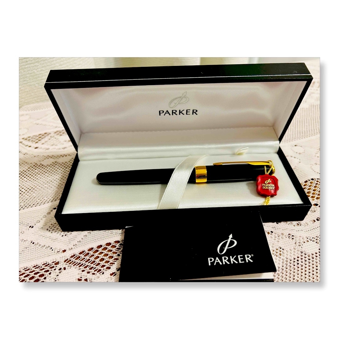 Parker(パーカー)の新品・未使用PARKER ソネット SONNET 18K F軸 万年筆 インテリア/住まい/日用品の文房具(ペン/マーカー)の商品写真