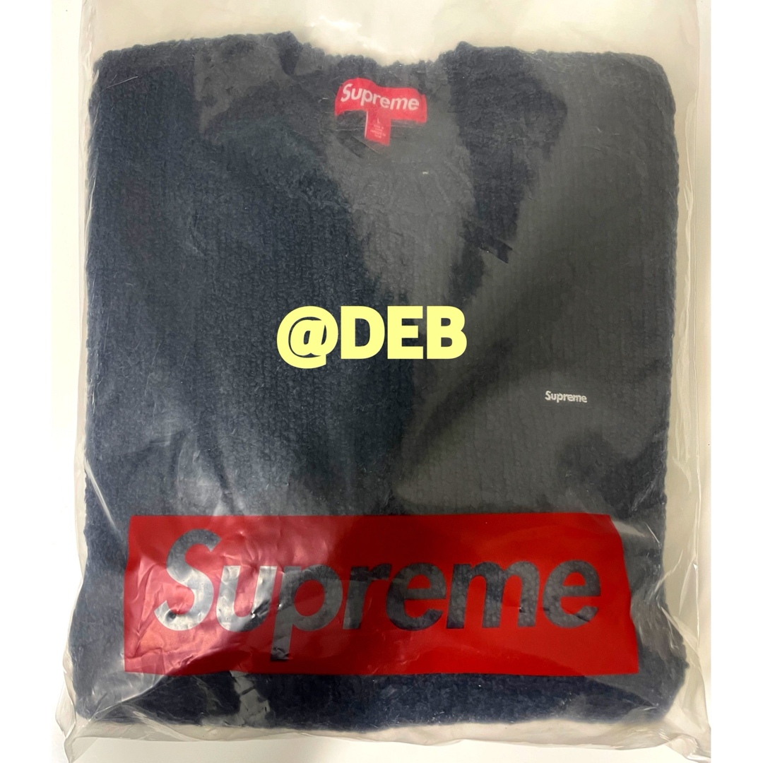 Supreme - Supreme Boucle Small Box Sweater Black Lの通販 by Supreme - Supreme Boucle Small Box Sweater Black Lの通販 by