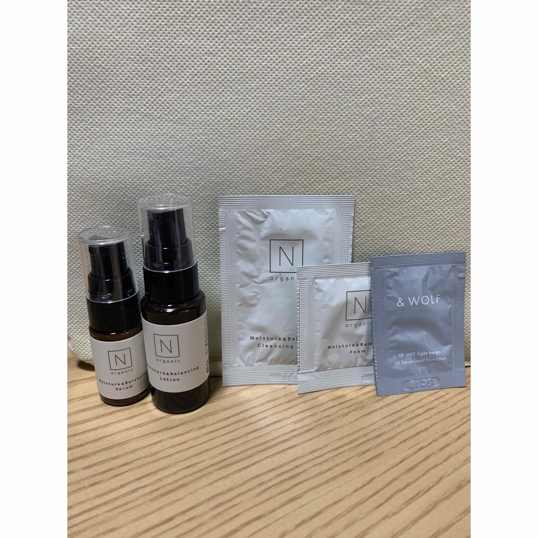 N organic(エヌオーガニック)のエヌオーガニック N organic サンプルセット コスメ/美容のキット/セット(サンプル/トライアルキット)の商品写真