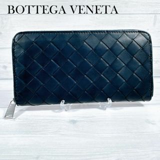 ボッテガヴェネタ(Bottega Veneta)のボッテガヴェネタ イントレチャート 長財布 ラウンドファスナー 593217(長財布)