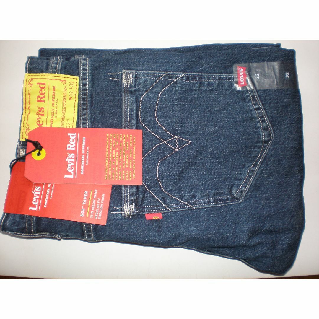 Levi's(リーバイス)のLEVIS RED 502 TAPER ストレッチ ジーンズ サイズ32 メンズのパンツ(デニム/ジーンズ)の商品写真