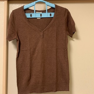 ギャップ(GAP)のGAP 茶色トップス(Tシャツ(半袖/袖なし))
