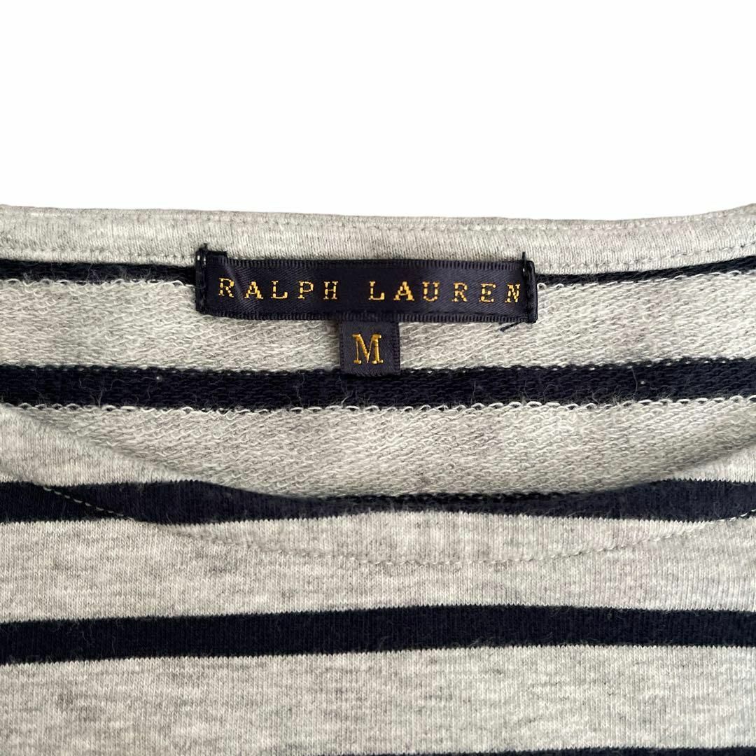 Ralph Lauren(ラルフローレン)のRalph Lauren ラルフローレン ボーダーワンピース Mサイズ レディースのワンピース(ひざ丈ワンピース)の商品写真