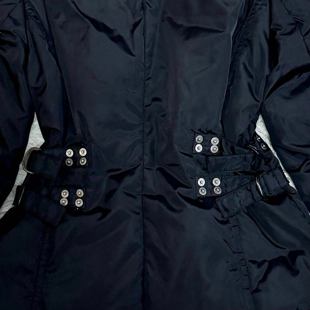 Michael Kors(マイケルコース)の【極美品】マイケルコース ダウンジャケット ベルト ブラック 黒 サイズ4 S レディースのジャケット/アウター(ダウンジャケット)の商品写真