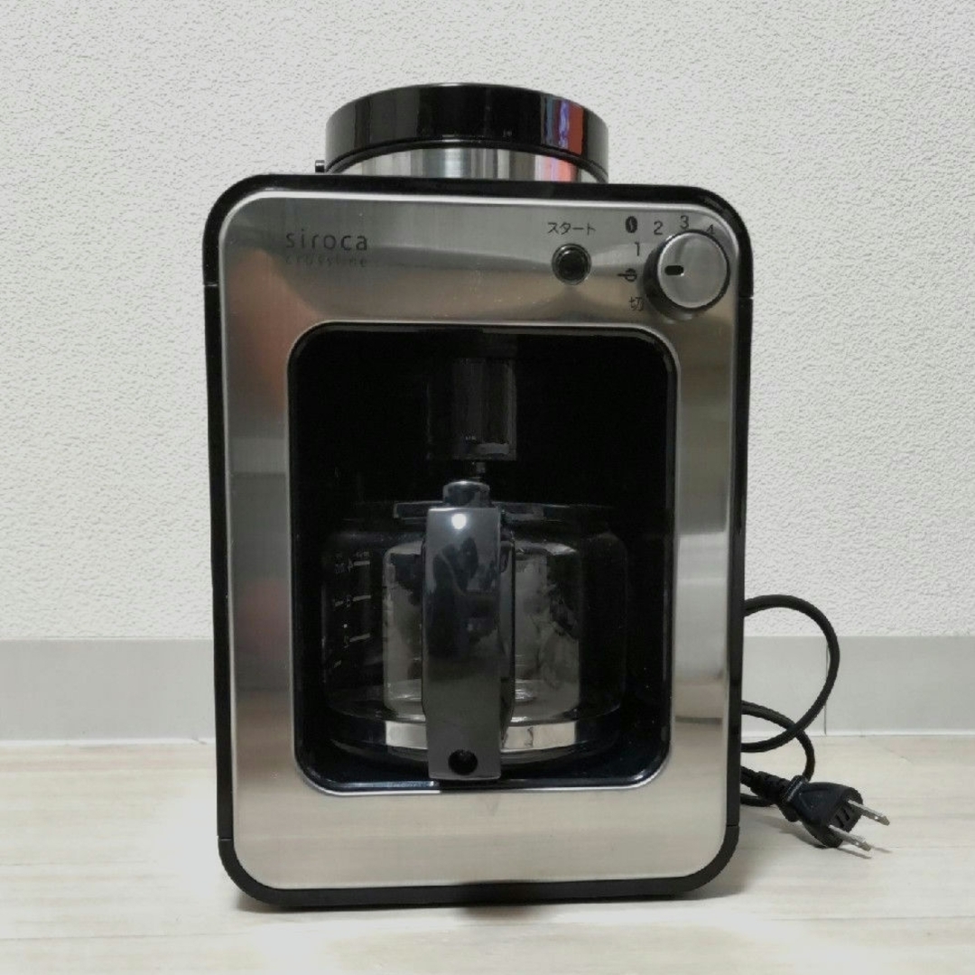 siroca コーヒーメーカー SC-A121 スマホ/家電/カメラの調理家電(コーヒーメーカー)の商品写真