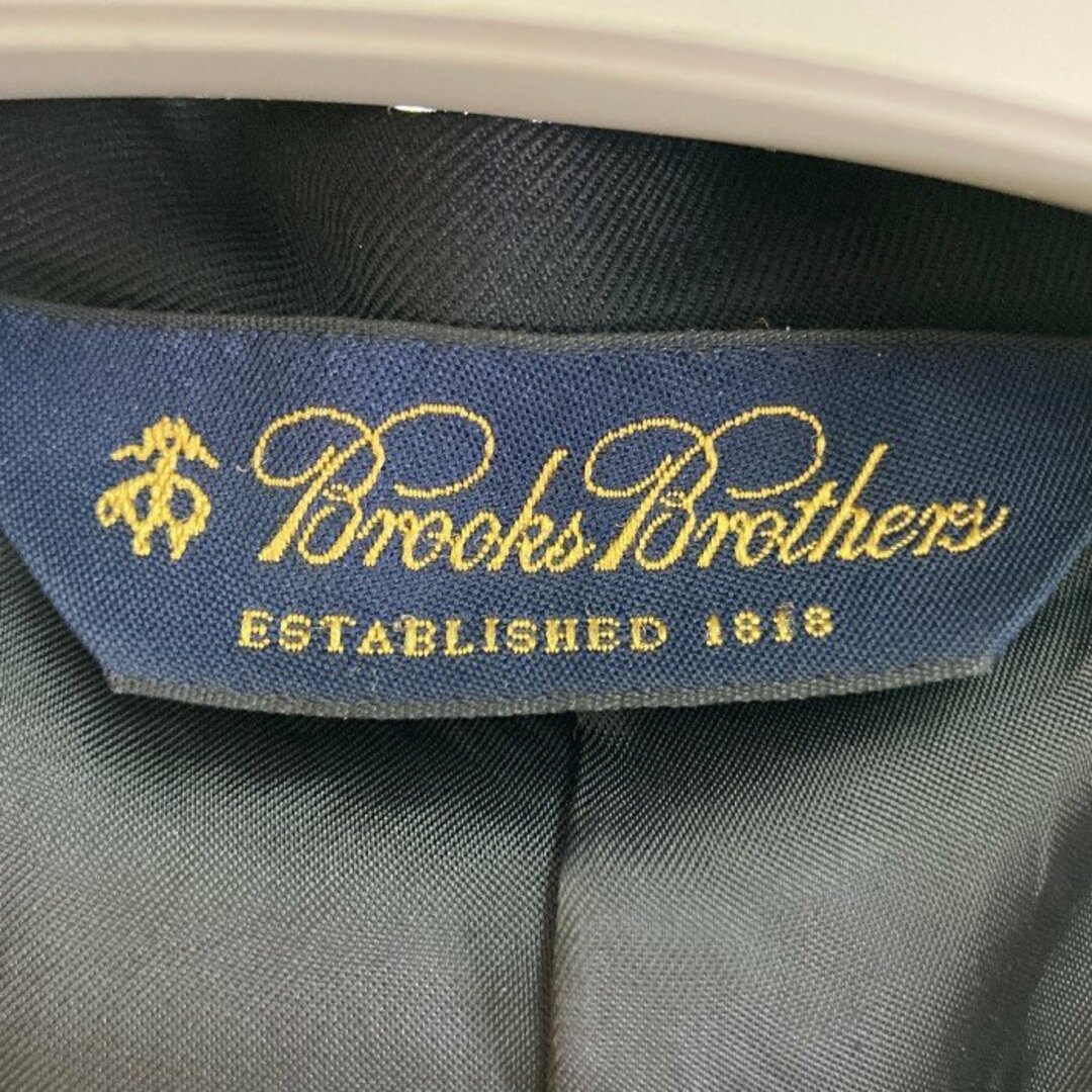 Brooks Brothers(ブルックスブラザース)の★Brooks Brothers ブルックスブラザーズ 19-10-2170 ウール 金釦 ブレザー 段返り3B シングル テーラードジャケット ネイビー size40SHT ① メンズのジャケット/アウター(テーラードジャケット)の商品写真