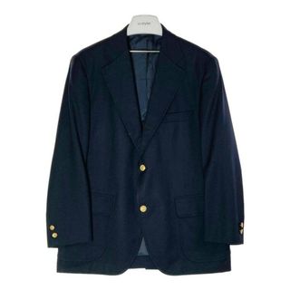 Brooks Brothers - ★Brooks Brothers ブルックスブラザーズ 19-10-2170 ウール 金釦 ブレザー 段返り3B シングル テーラードジャケット ネイビー size40SHT ①