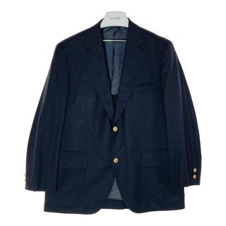 Brooks Brothers - ★Brooks Brothers ブルックスブラザーズ 19-10-2170 ウール 金釦 ブレザー 段返り3B シングル テーラードジャケット ネイビー size40SHT ②